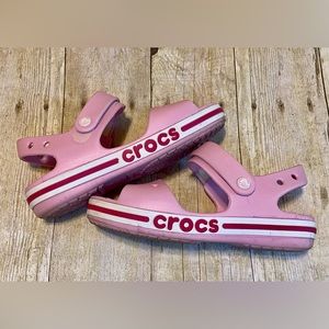 Crocs sandals - Size J2 - Pink